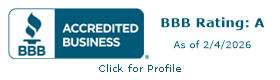 BBB Accredited Business – Rating A